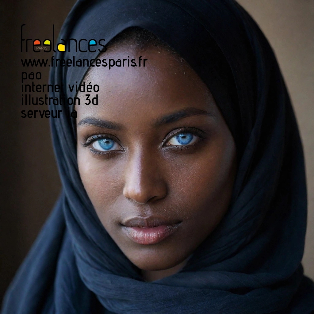 Pao mise en page internet vidéo illustration 3d serveur IA générative AI freelance paris studio de création magazines 735prry0